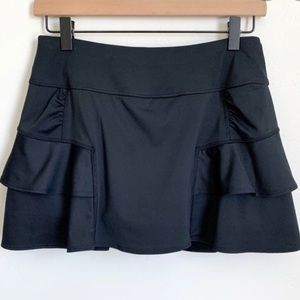 Black Athleta Tennis Skirt